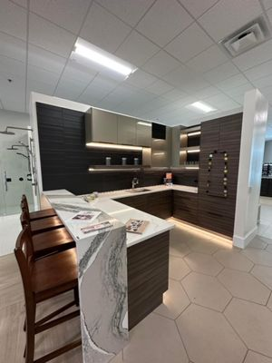 Luxury kitchen countertop display near Ocoee Orlando and Casselberry FL